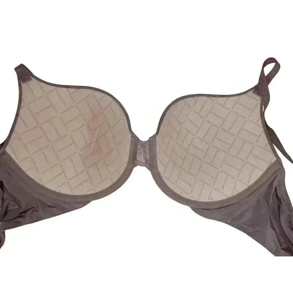 Victorias Secret Womens Bra Purple Full Coverage Padded Underwired Size 36D - Picture 6 of 11